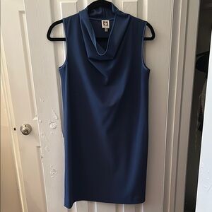 Anne Klein Cowl Neck Dress NWOT